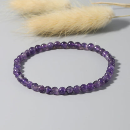 Bracelet Fin en Pierres Naturelles de 4mm