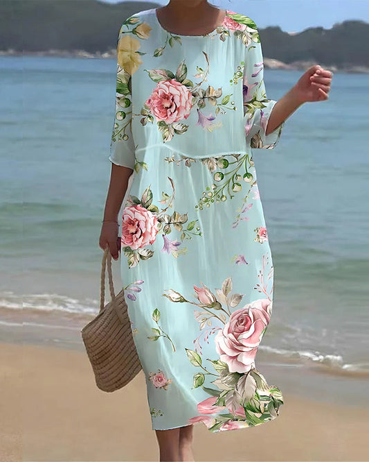 Mara™ | Robe fleurie élégante