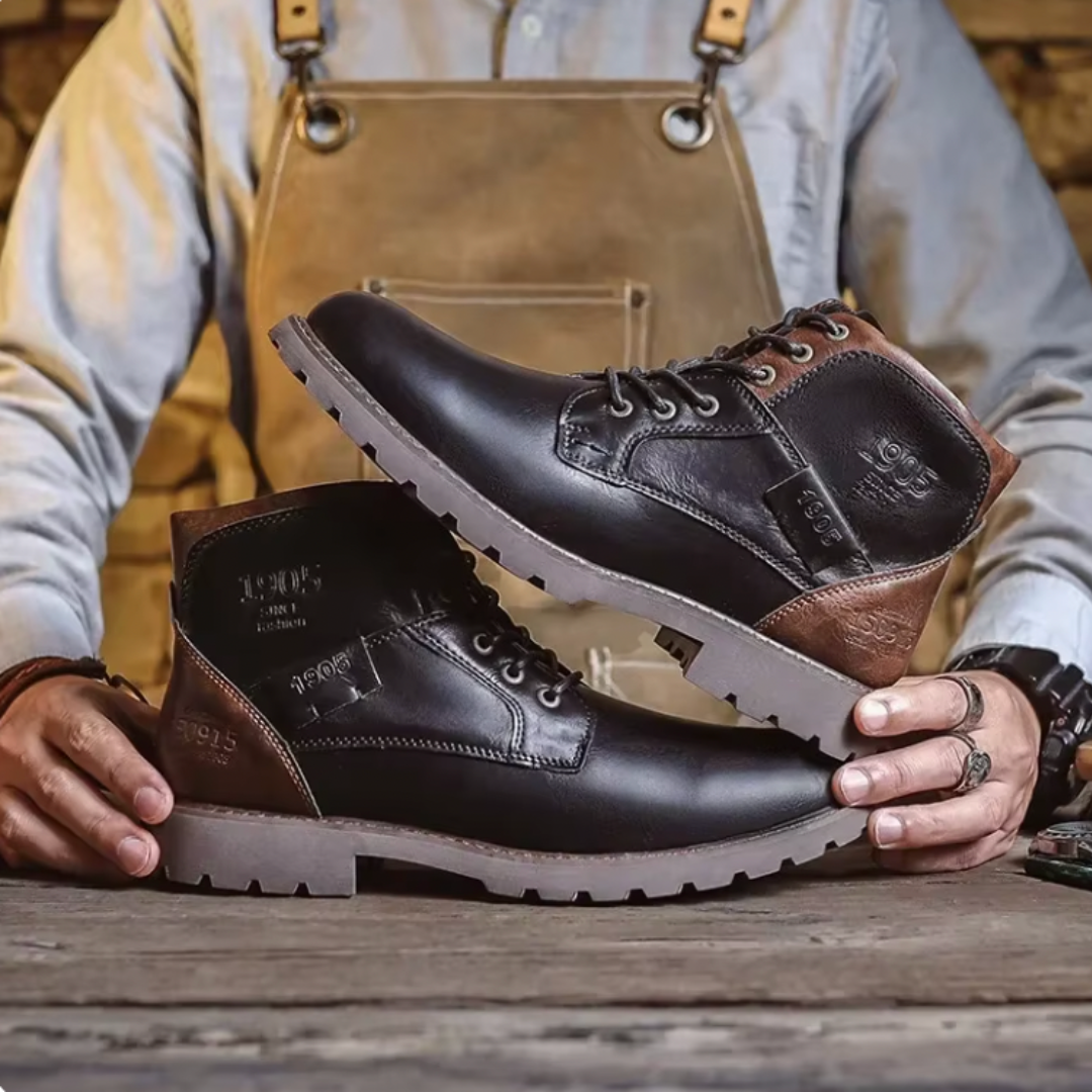 Aaron | Chaussures en cuir vintage
