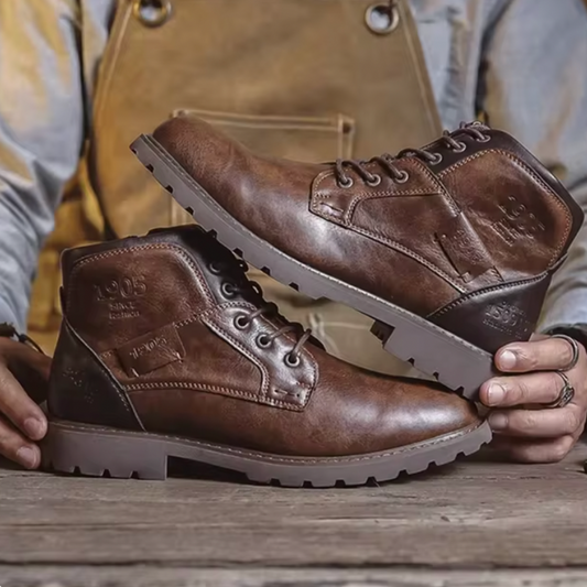 Aaron | Chaussures en cuir vintage