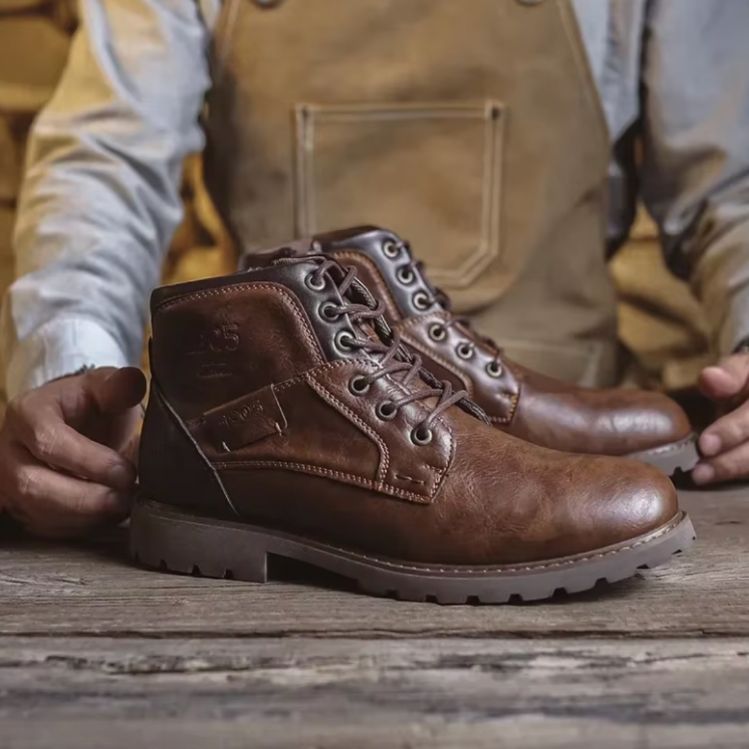 Aaron | Chaussures en cuir vintage