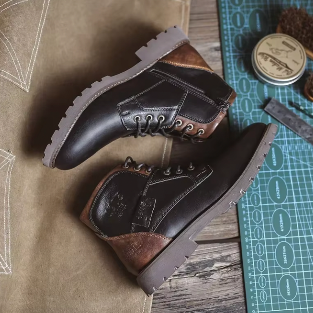 Aaron | Chaussures en cuir vintage