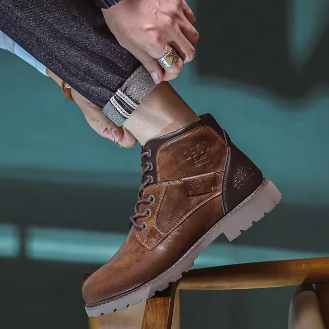 Aaron | Chaussures en cuir vintage