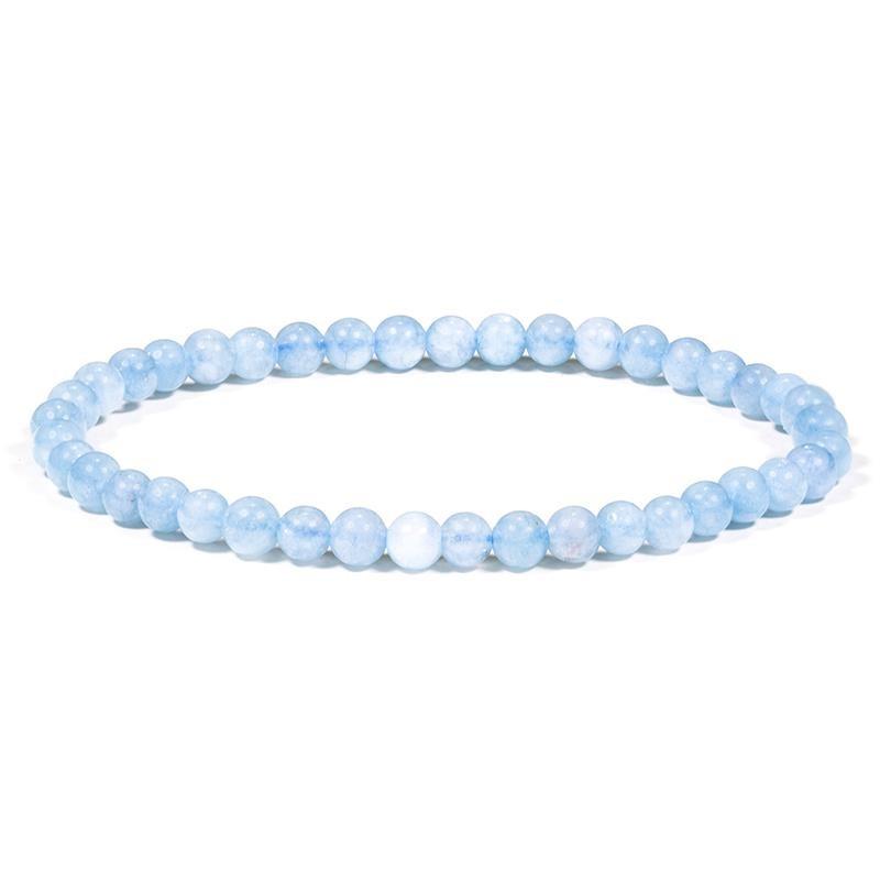 Bracelet Fin en Pierres Naturelles de 4mm