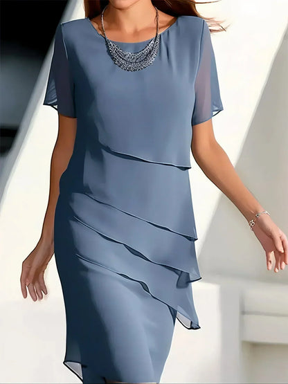 Eva - Robe élégante avec des couches