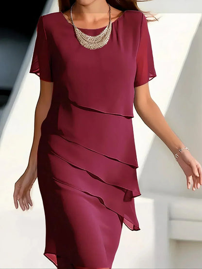 Eva - Robe élégante avec des couches