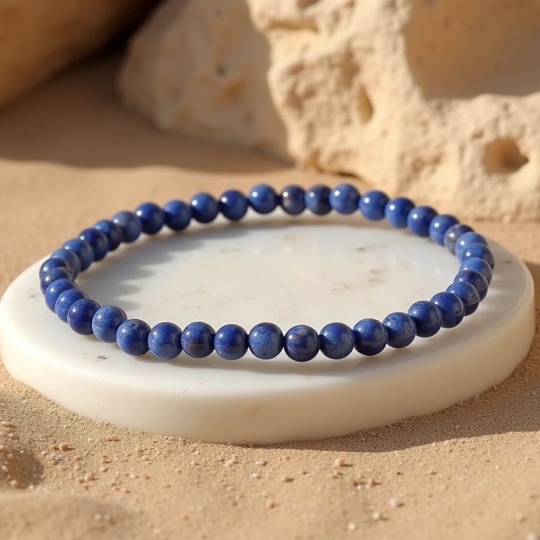 Bracelet Fin en Pierres Naturelles de 4mm