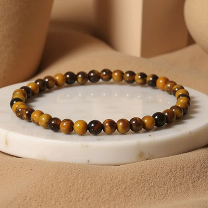 Bracelet Fin en Pierres Naturelles de 4mm