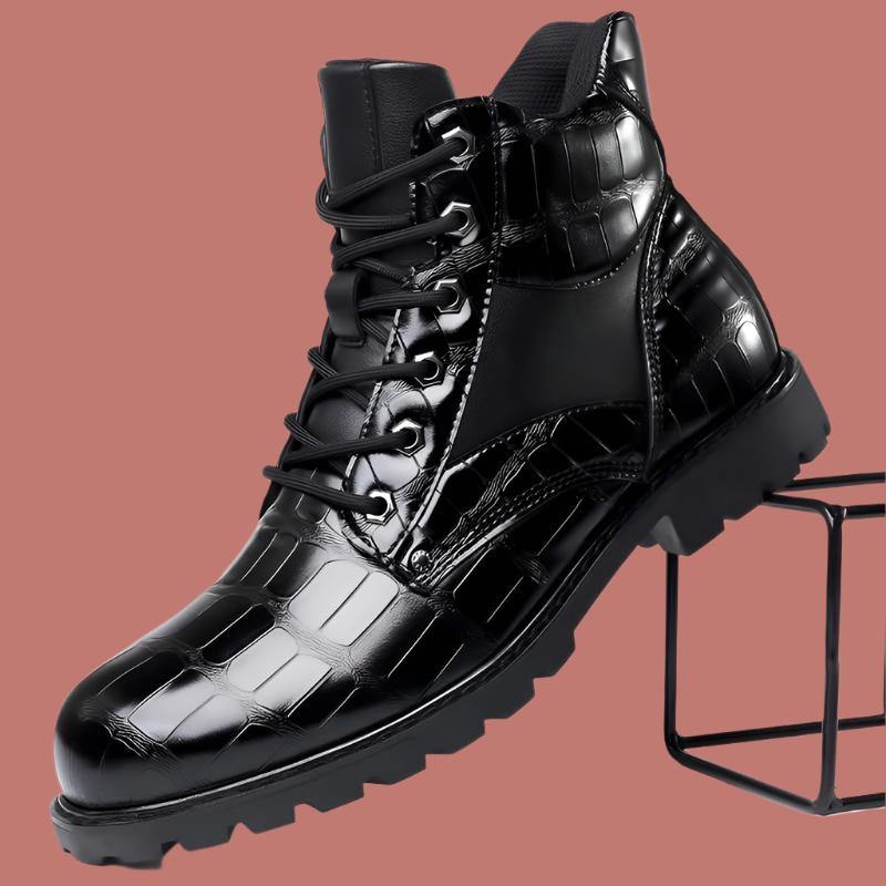 Rendell | Chaussures en cuir croco