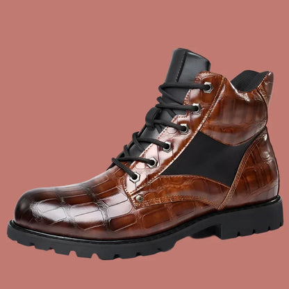 Rendell | Chaussures en cuir croco