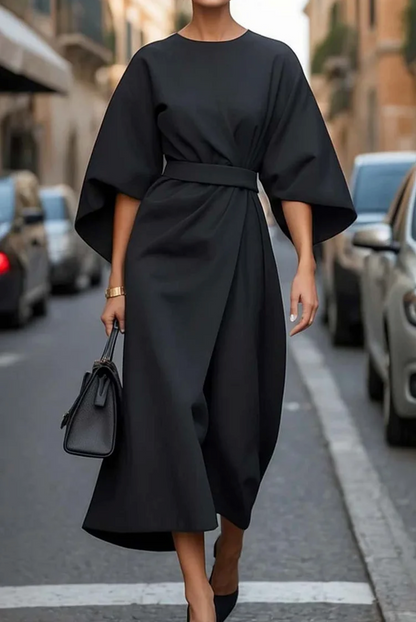Louise™ | Robe de soirée longue ceinturée