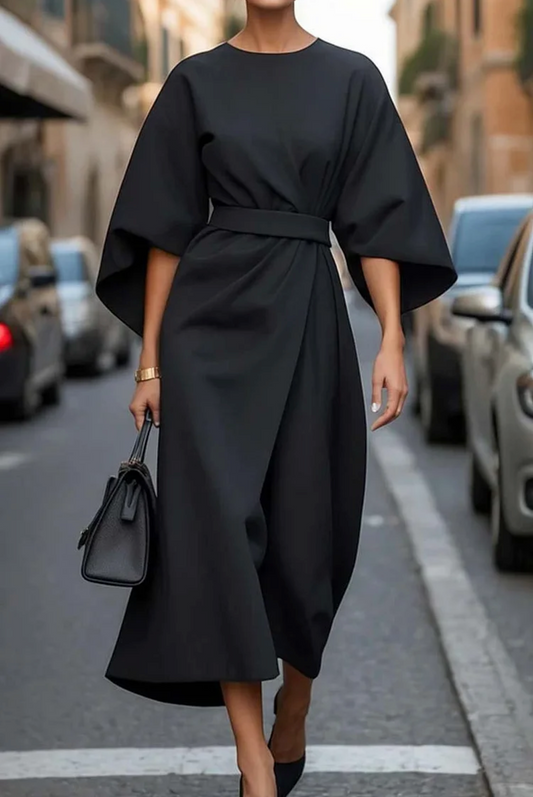 Louise™ | Robe de soirée longue ceinturée