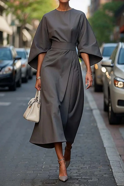 Louise™ | Robe de soirée longue ceinturée