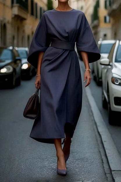 Louise™ | Robe de soirée longue ceinturée