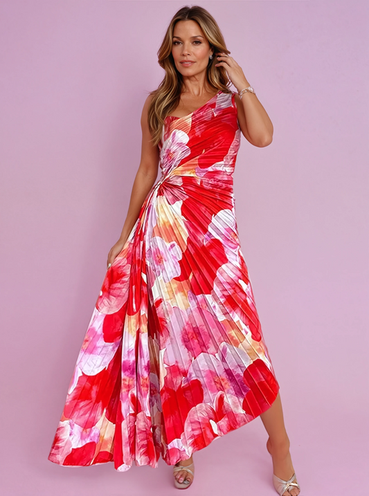 Katie | Robe d'été plissée (presque épuisée)