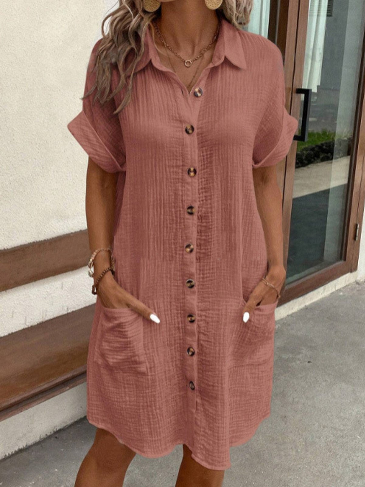 Céleste | Robe polo élégante (bientôt épuisé)