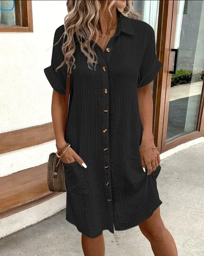 Céleste | Robe polo élégante (bientôt épuisé)