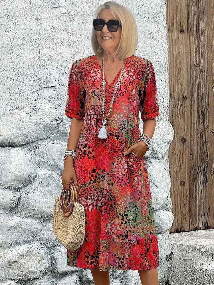 Harper™ | Robe Fleurie Vive