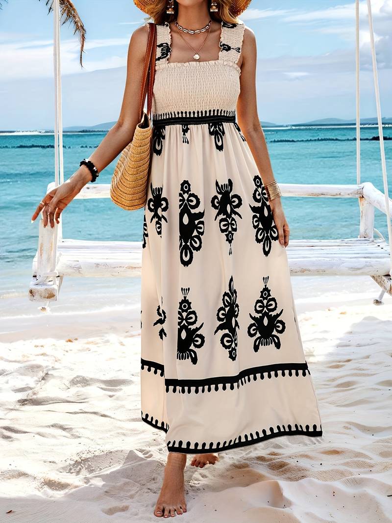 LIVY - Robe longue brise du désert.