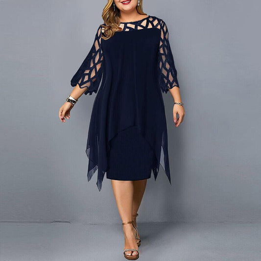 Abélone | Robe midi oversize élégante